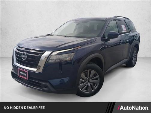 Deep Ocean Blue Pearl 2025 Nissan Pathfinder SV 4WD