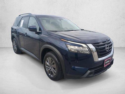 Deep Ocean Blue Pearl 2025 Nissan Pathfinder SV 4WD