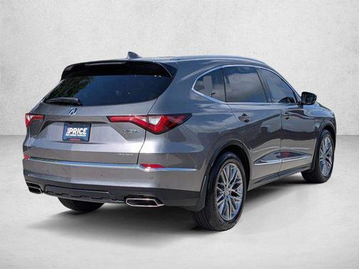 Lunar Silver Metal 2023 Acura MDX Advance Package
