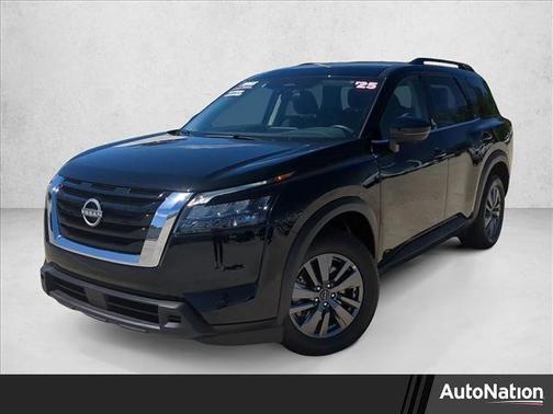 Super Black 2025 Nissan Pathfinder SV 4WD