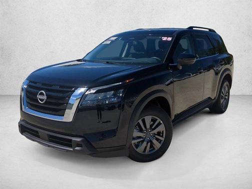 Super Black 2025 Nissan Pathfinder SV 4WD