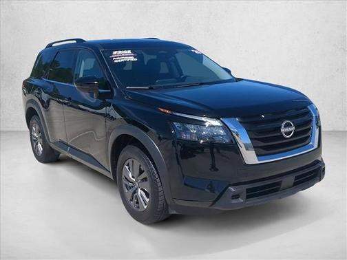 Super Black 2025 Nissan Pathfinder SV 4WD