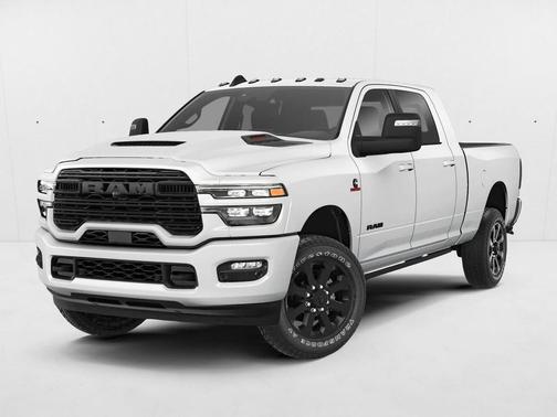 Bright White Clearcoat 2026 RAM 2500 Limited Mega Cab 4x4 6'4' Box