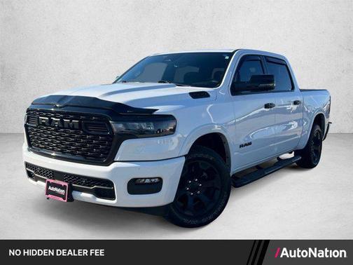Bright White Clearcoat 2025 RAM 1500 Lone Star