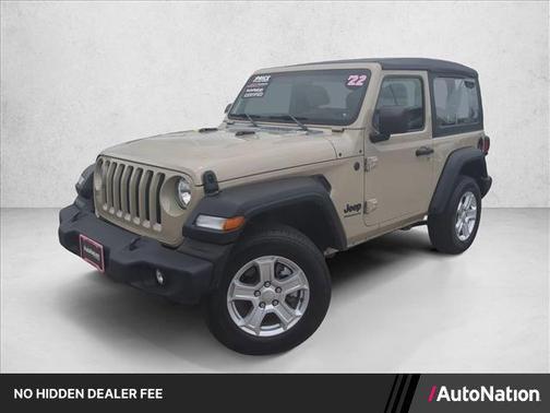 Limited Edition Gobi Clearcoat 2022 Jeep Wrangler Sport S