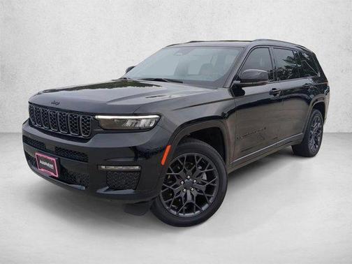 Diamond Black Crystal Pearlcoat 2025 Jeep Grand Cherokee L Summit Reserve