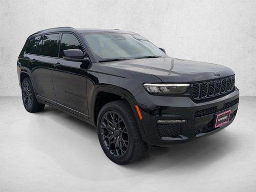 Diamond Black Crystal Pearlcoat 2025 Jeep Grand Cherokee L Summit Reserve