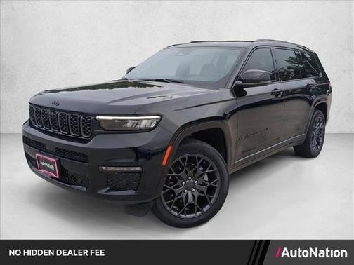 Diamond Black Crystal Pearlcoat 2025 Jeep Grand Cherokee L Summit Reserve