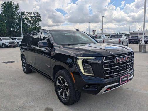 Onyx Black 2025 GMC Yukon XL 4WD AT4