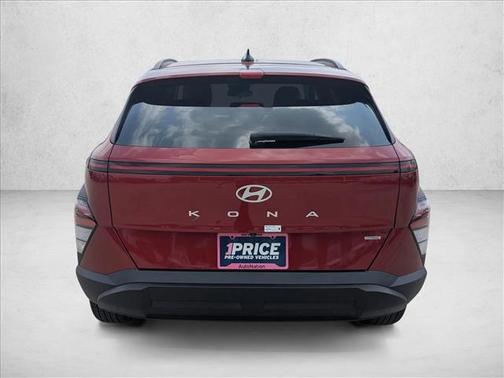 Ultimate Red Metallic 2025 Hyundai KONA SEL