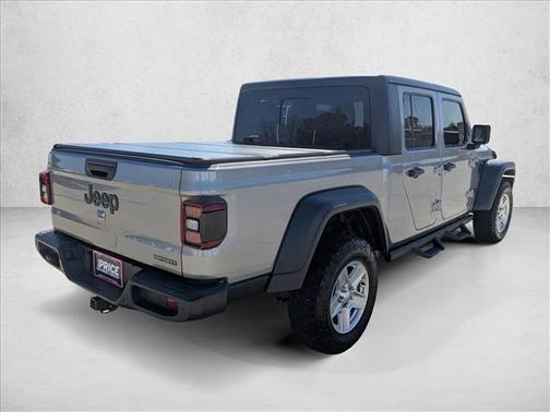 Billet Silver Metallic Clearcoat 2020 Jeep Gladiator Sport S