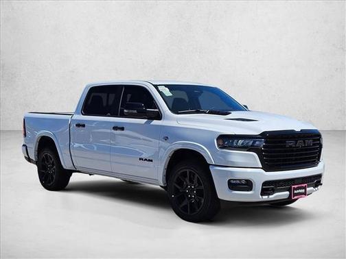 Bright White Clearcoat 2026 RAM 1500 Laramie