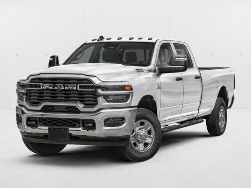 Bright White Clearcoat 2026 RAM 3500 Laramie Crew Cab 4x4 8' Box