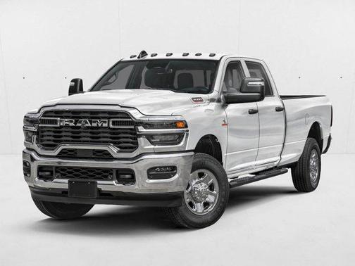 Bright White Clearcoat 2026 RAM 3500 Laramie Crew Cab 4x4 8' Box