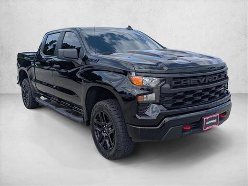 Black 2026 Chevrolet Silverado 1500 Custom Trail Boss