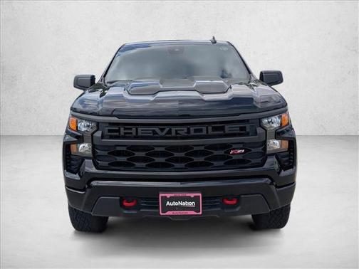 Black 2026 Chevrolet Silverado 1500 Custom Trail Boss