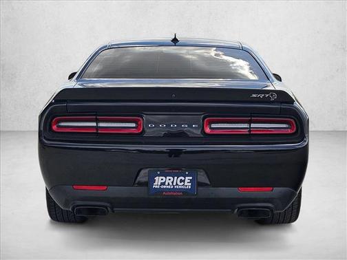 Pitch Black Clearcoat 2023 Dodge Challenger SRT Hellcat