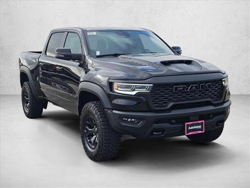Diamond Black Crystal Pearlcoat 2026 RAM 1500 RHO Crew Cab 4x4 5'7' Box