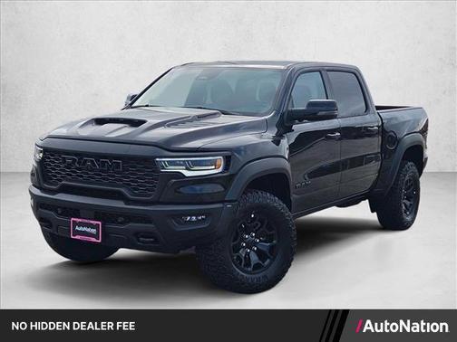 Diamond Black Crystal Pearlcoat 2026 RAM 1500 RHO Crew Cab 4x4 5'7' Box