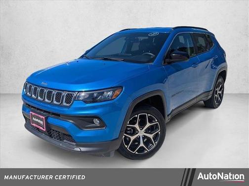 Hydro Blue Pearlcoat 2024 Jeep Compass Latitude