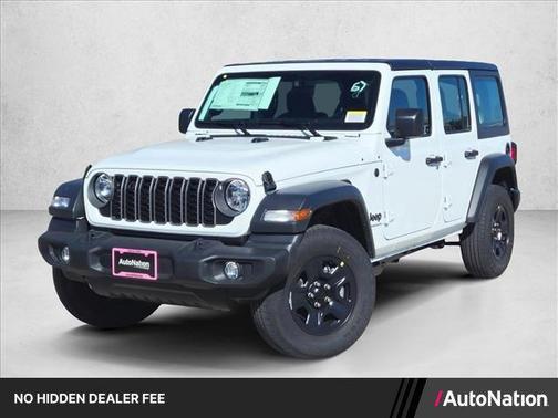 Bright White Clearcoat 2026 Jeep Wrangler Sport