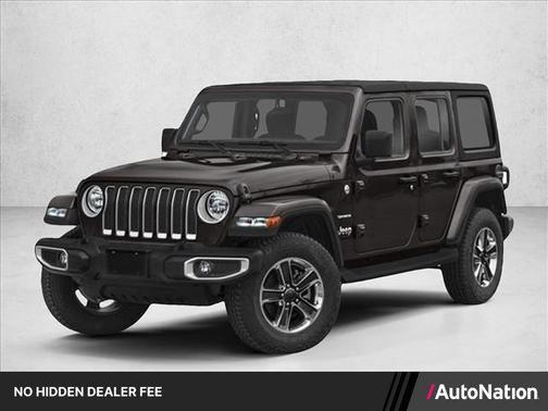 Bright White Clearcoat 2019 Jeep Wrangler Unlimited Sahara