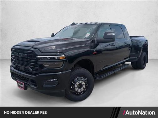 Diamond Black Crystal Pearlcoat 2026 RAM 3500 Laramie Mega Cab 4x4 6'4' Box