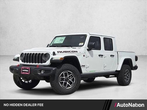 Bright White Clearcoat 2026 Jeep Gladiator Rubicon