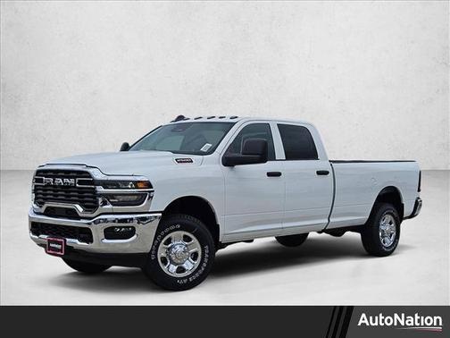 Bright White Clearcoat 2026 RAM 2500 Tradesman Crew Cab 4x4 8' Box