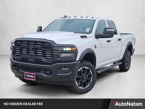 Bright White Clearcoat 2026 RAM 2500 Warlock Crew Cab 4x4 6'4' Box