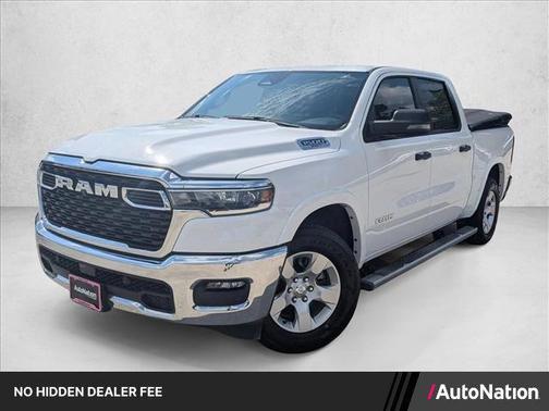 Bright White Clearcoat 2025 RAM 1500 Lone Star