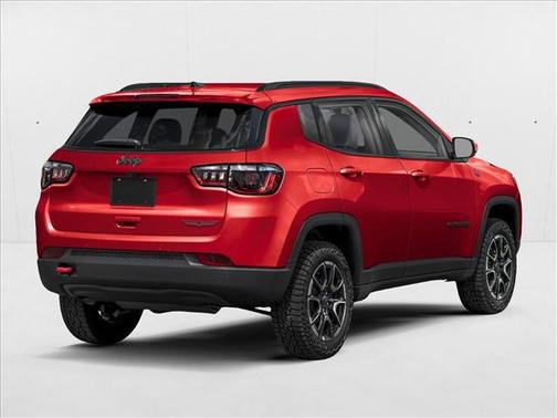 Red Hot Pearlcoat 2026 Jeep Compass Trailhawk