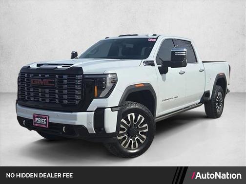 Glacier White Tricoat 2026 GMC Sierra 2500 Denali Ultimate