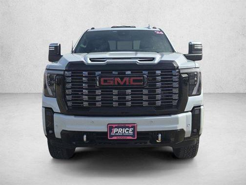 Glacier White Tricoat 2026 GMC Sierra 2500 Denali Ultimate