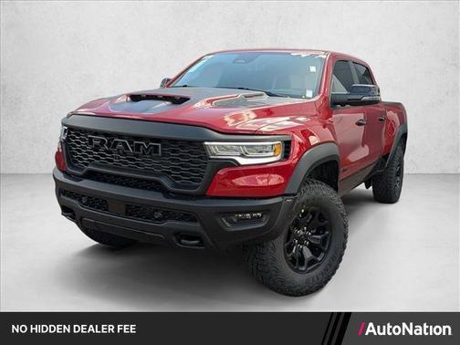 Molten Red Pearlcoat 2026 RAM 1500 RHO Crew Cab 4x4 5'7' Box