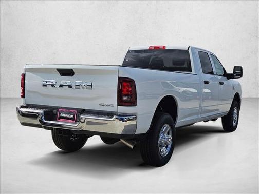 Bright White Clearcoat 2026 RAM 3500 Tradesman Crew Cab 4x4 8' Box