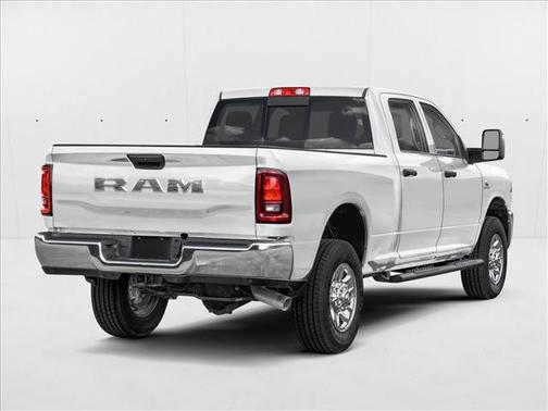 Bright White Clearcoat 2026 RAM 2500 Tradesman Crew Cab 4x4 6'4' Box