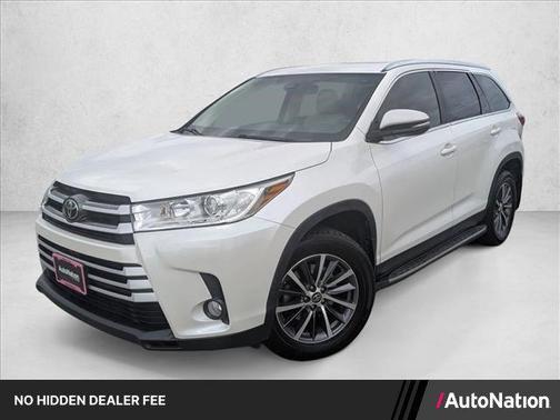 Blizzard Pearl 2019 Toyota Highlander XLE