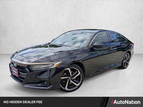 Crystal Black P 2022 Honda Accord Sport 2.0T