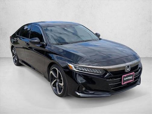 Crystal Black P 2022 Honda Accord Sport 2.0T