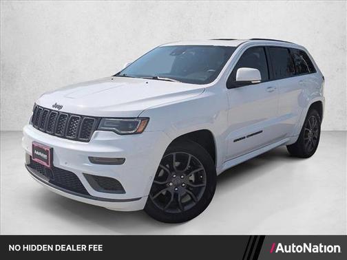 Bright White Clearcoat 2020 Jeep Grand Cherokee High Altitude