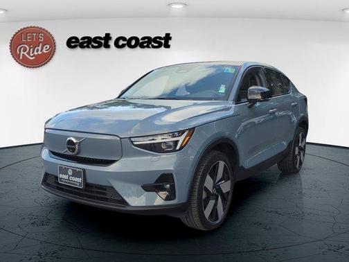 Thunder Gray 2023 Volvo C40 Recharge Pure Electric Twin Ultimate