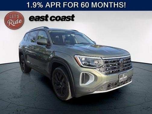 Avocado Green Pearl 2026 Volkswagen Atlas 2.0T SE W/TECHNOLOGY