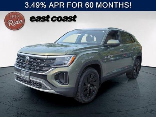Avocado Green Pearl 2026 Volkswagen Atlas Cross Sport 2.0T SE W/TECHNOLOGY