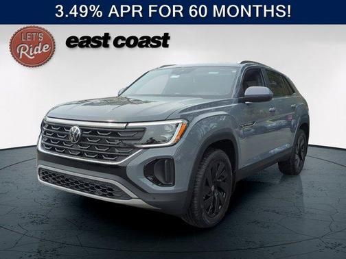 Pure Gray 2026 Volkswagen Atlas Cross Sport 2.0T SE W/TECHNOLOGY