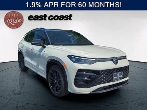 Ascot Grey With Black Roof 2026 Volkswagen Tiguan 2.0T SE R-Line Black