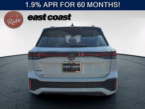 Opal White Pearl 2026 Volkswagen Tiguan 2.0T SE R-Line Black