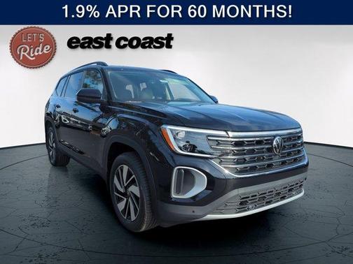 Deep Black Pearl Effect 2026 Volkswagen Atlas 2.0T SE W/TECHNOLOGY