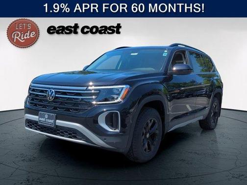 Deep Black Pearl Effect 2026 Volkswagen Atlas 2.0T Peak Edition