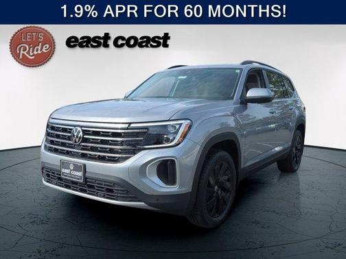 Silver Mist Metallic 2026 Volkswagen Atlas 2.0T SE W/TECHNOLOGY